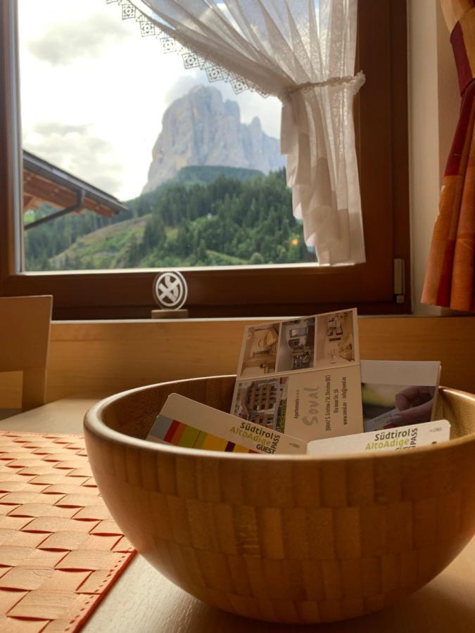 Apartments Soval Santa Cristina Val Gardena Eksteriør bilde