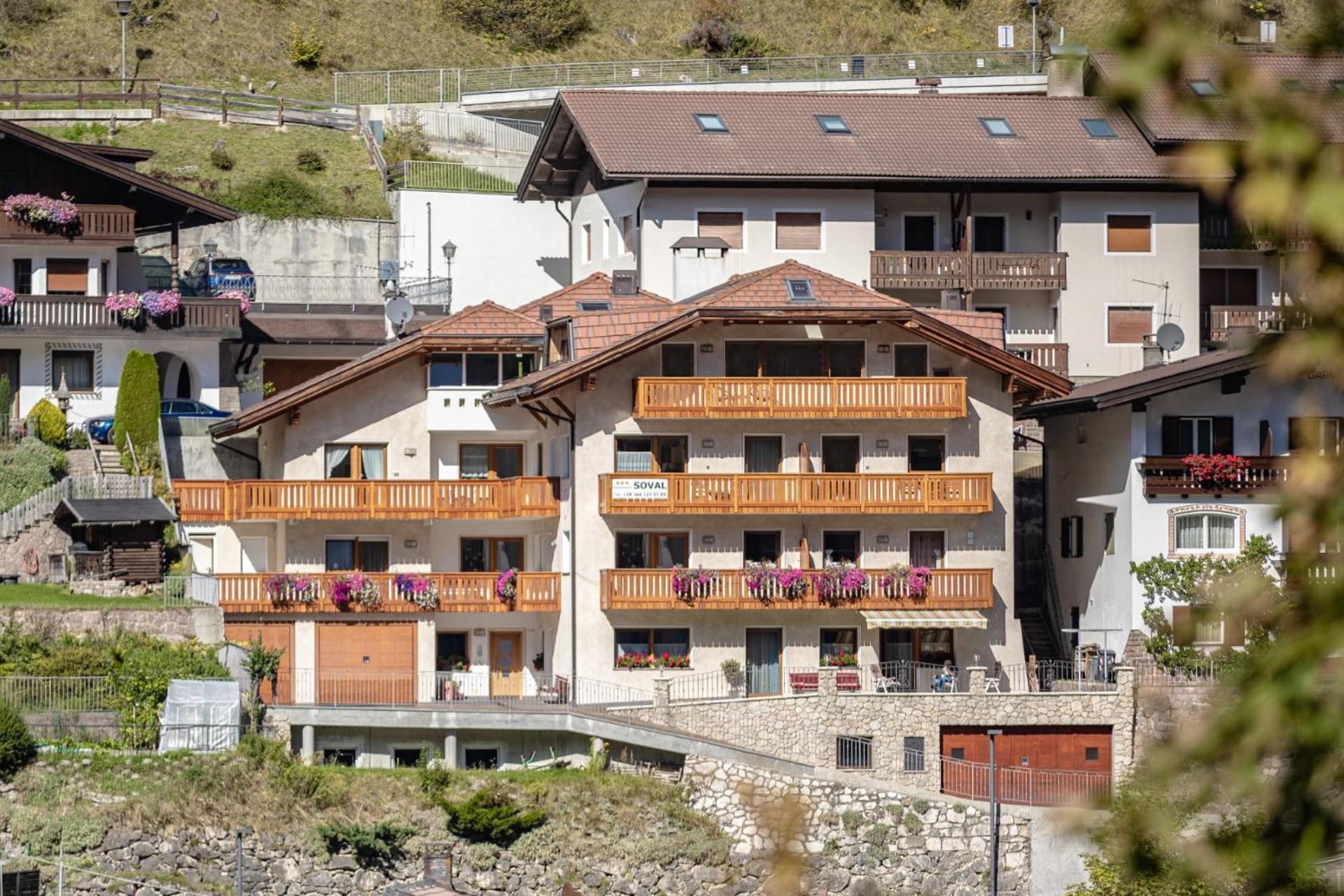 Apartments Soval Santa Cristina Val Gardena Eksteriør bilde